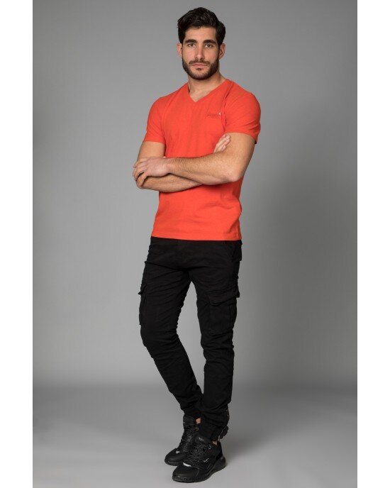 T-shirt SUPERDRY πορτοκαλί T-shirt SUPERDRY πορτοκαλί