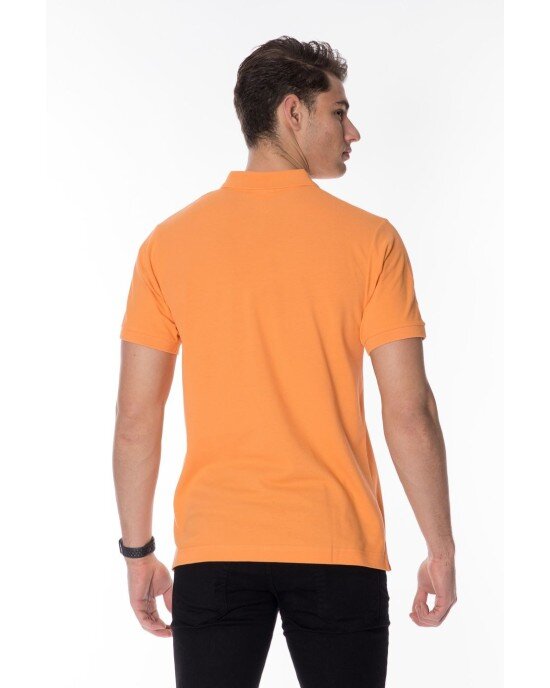 T-shirt Franklin Marshall πορτοκαλί