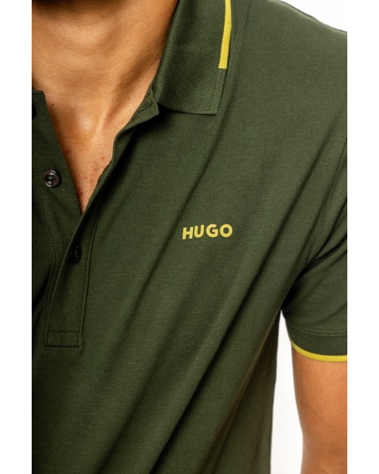 Πόλο Hugo πράσινο ΚΟΝΤΟΜΑΝΙΚΕΣ