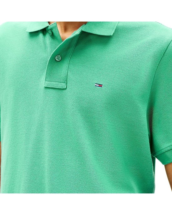 T-shirt Tommy Jeans πρασίνο ΚΟΝΤΟΜΑΝΙΚΕΣ