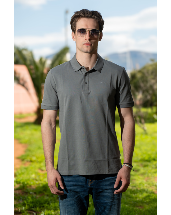 Πόλο Hugo χακί ΚΟΝΤΟΜΑΝΙΚΕΣ