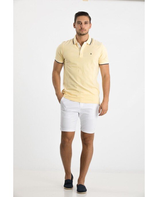 T-shirt Jack n Jones κίτρινο T-shirt Jack n Jones κίτρινο