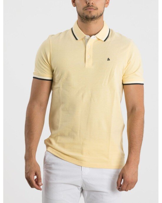 T-shirt Jack n Jones κίτρινο T-shirt Jack n Jones κίτρινο