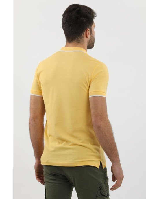 T-shirt Vittorio κίτρινο