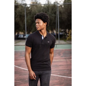 T-shirt Tommy Jeans μαύρο T-shirt Tommy Jeans μαύρο