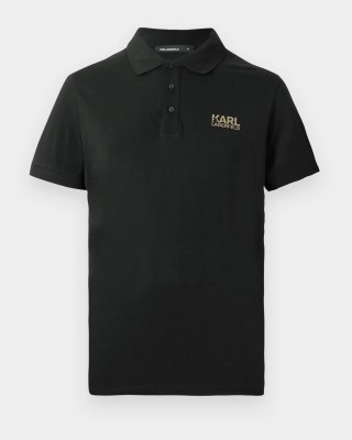 T-shirt Karl Lagerfeld μαύρο