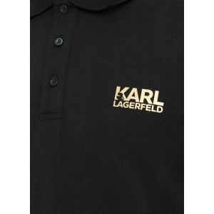 T-shirt Karl Lagerfeld μαύρο