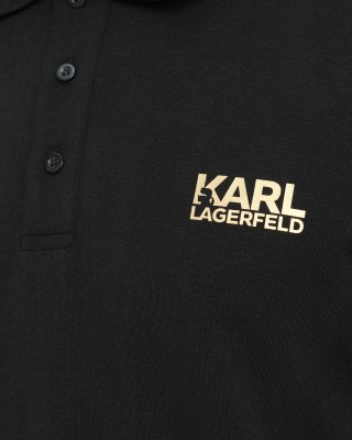 T-shirt Karl Lagerfeld μαύρο