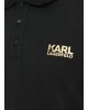 T-shirt Karl Lagerfeld μαύρο ΚΟΝΤΟΜΑΝΙΚΕΣ