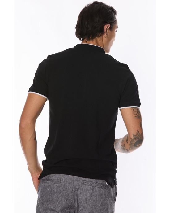 T-shirt Jack n Jones μαύρο