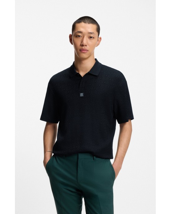 Πόλο Hugo μαύρο ΚΟΝΤΟΜΑΝΙΚΕΣ