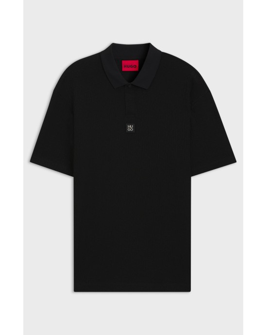 Πόλο Hugo μαύρο ΚΟΝΤΟΜΑΝΙΚΕΣ