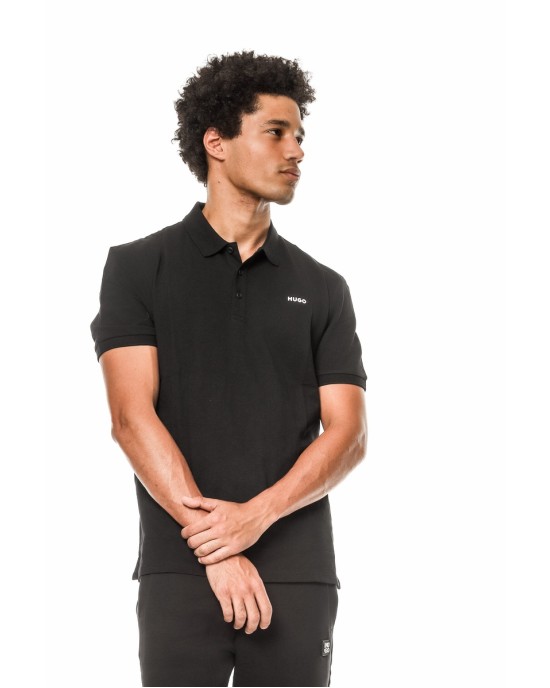 T-Shirt Hugo μαύρο ΚΟΝΤΟΜΑΝΙΚΕΣ