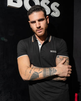 Πόλο Boss μαύρο