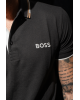 Πόλο Boss μαύρο ΚΟΝΤΟΜΑΝΙΚΕΣ