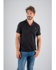 T-shirt Karl Lagerfeld μαύρο ΚΟΝΤΟΜΑΝΙΚΕΣ