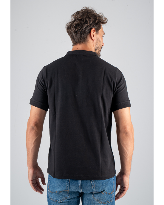 T-shirt Karl Lagerfeld μαύρο ΚΟΝΤΟΜΑΝΙΚΕΣ