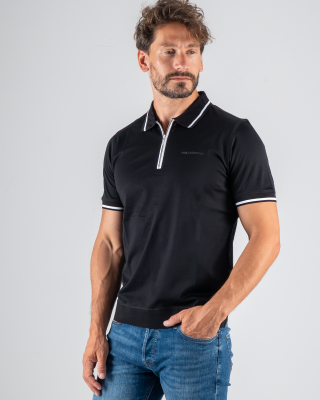 T-shirt Karl Lagerfeld μαύρο