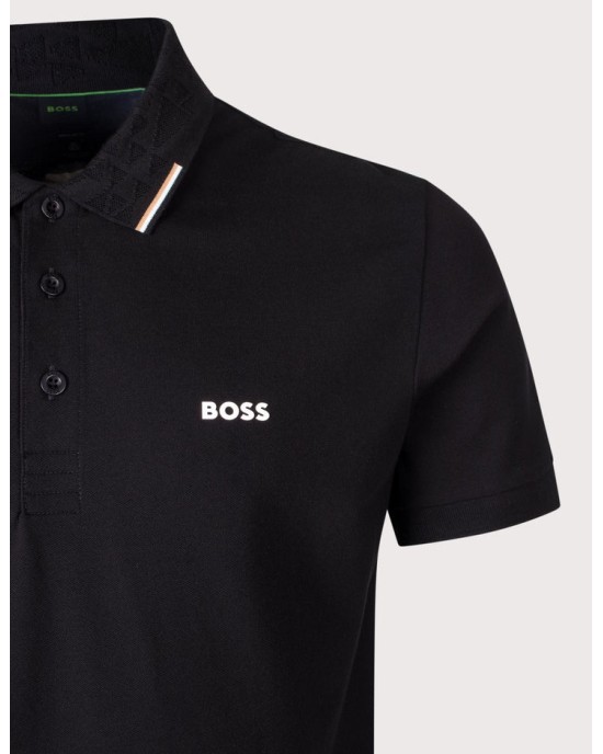 Πόλο Boss μαύρο ΚΟΝΤΟΜΑΝΙΚΕΣ