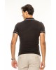 T-Shirt Calvin Klein μαύρο ΚΟΝΤΟΜΑΝΙΚΕΣ