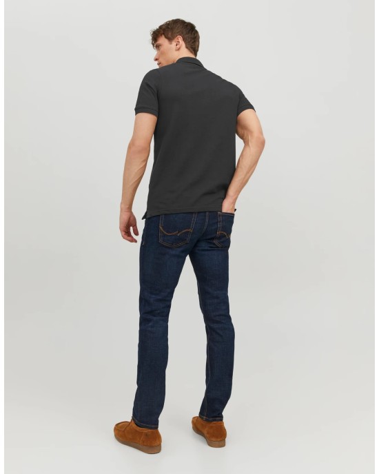 T-shirt Jack n Jones μαύρο ΚΟΝΤΟΜΑΝΙΚΕΣ