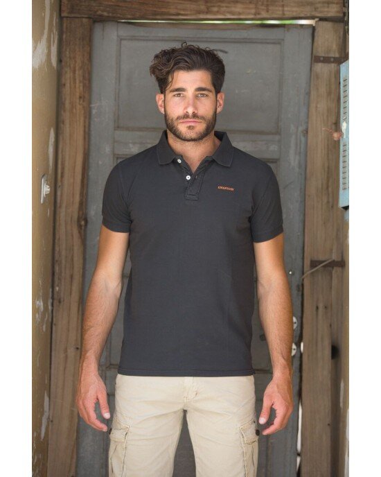 T-shirt Emerson μαύρο T-shirt Emerson μαύρο