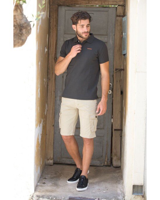 T-shirt Emerson μαύρο T-shirt Emerson μαύρο