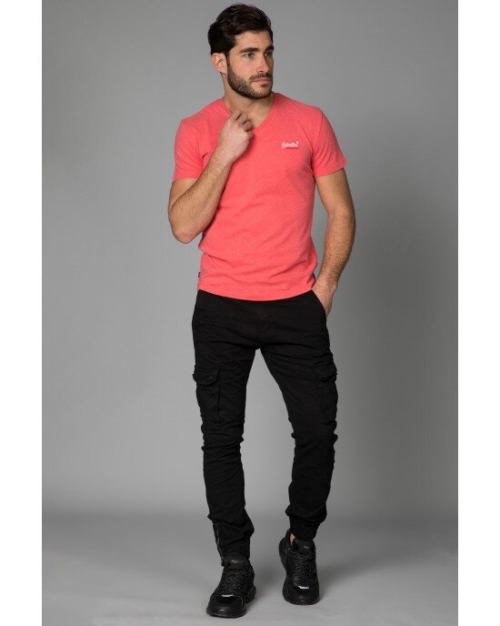 T-shirt SUPERDRY κοραλί T-shirt SUPERDRY κοραλί