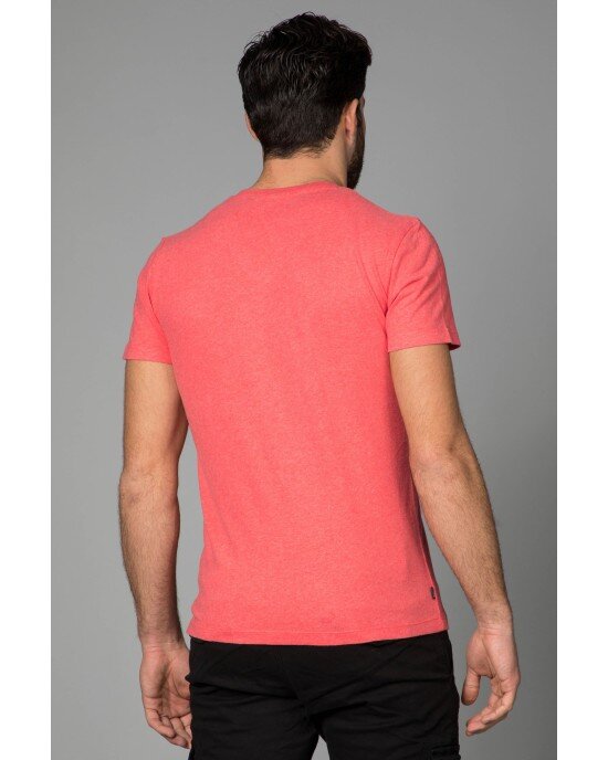 T-shirt SUPERDRY κοραλί T-shirt SUPERDRY κοραλί