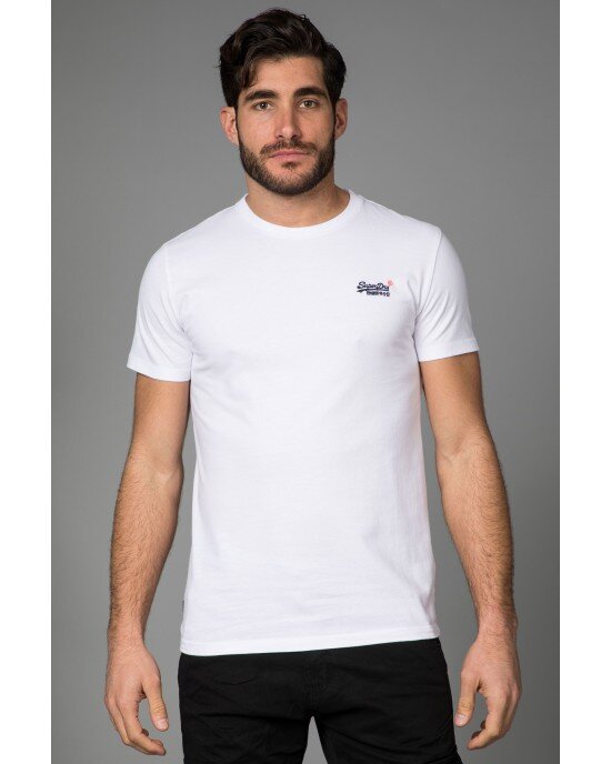 T-shirt SUPERDRY άσπρο T-shirt SUPERDRY άσπρο