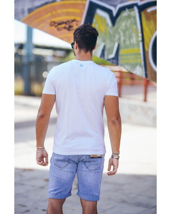 T-shirt Emerson άσπρο T-shirt Emerson άσπρο