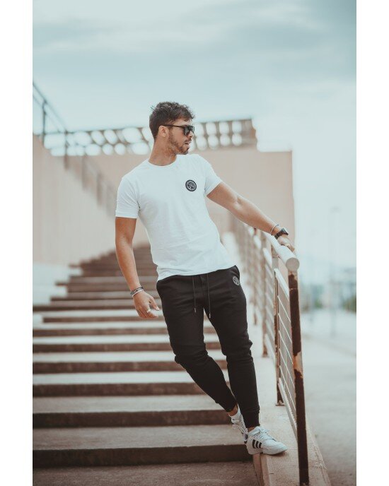 T-shirt Vinyl Art άσπρο T-shirt Vinyl Art άσπρο