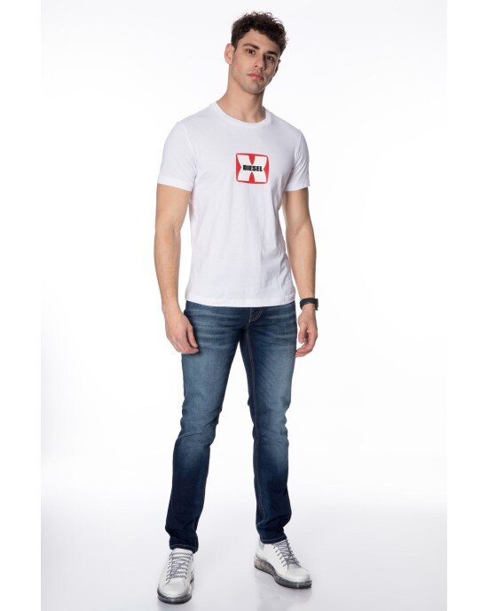 T-shirt Diesel Ασπρο
