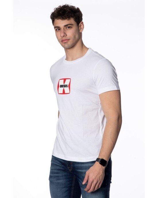 T-shirt Diesel Ασπρο