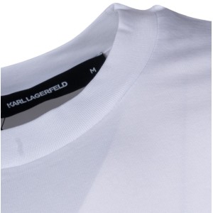 T-shirt Karl Lagerfeld άσπρο