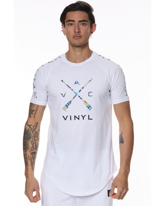 T-shirt Vinyl Art Ασπρο T-shirt Vinyl Art Ασπρο