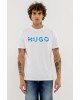 T-Shirt Hugo άσπρο ΚΟΝΤΟΜΑΝΙΚΕΣ