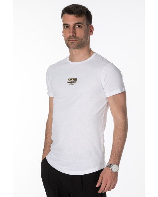 T-Shirt Rebel άσπρο T-Shirt Rebel άσπρο