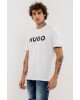 T-Shirt Hugo άσπρο ΚΟΝΤΟΜΑΝΙΚΕΣ