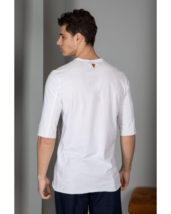 T-shirt Vittorio άσπρο