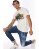 T-shirt SUPERDRY άσπρο T-shirt SUPERDRY άσπρο