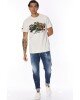 T-shirt SUPERDRY άσπρο T-shirt SUPERDRY άσπρο