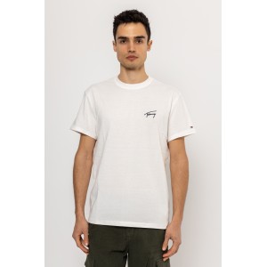 T-shirt Tommy Jeans άσπρο