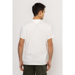 T-shirt Tommy Jeans άσπρο T-shirt Tommy Jeans άσπρο