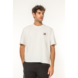 T-shirt Tommy Jeans άσπρη