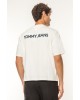 T-shirt Tommy Jeans άσπρη ΚΟΝΤΟΜΑΝΙΚΕΣ
