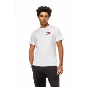 T-shirt Tommy Jeans άσπρη T-shirt Tommy Jeans άσπρη