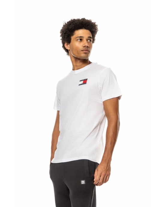 T-shirt Tommy Jeans άσπρη ΚΟΝΤΟΜΑΝΙΚΕΣ