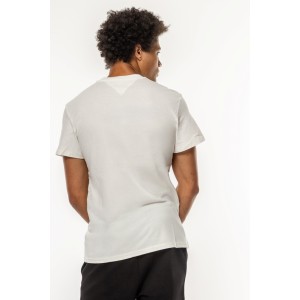T-shirt Tommy Jeans άσπρο T-shirt Tommy Jeans άσπρο