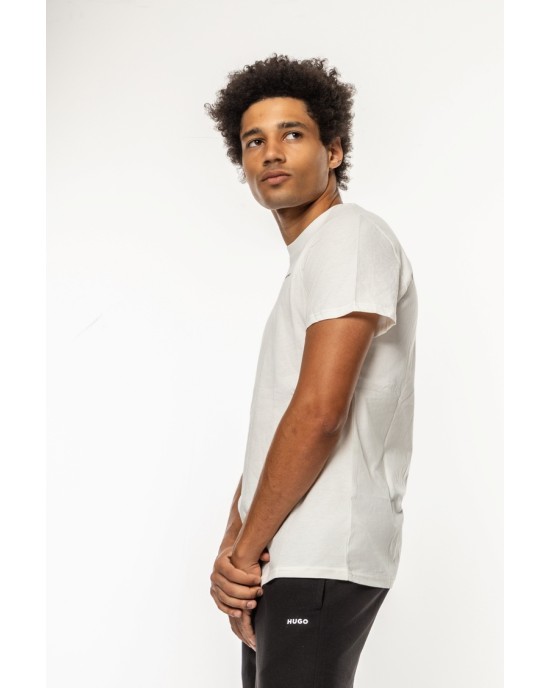 T-shirt Tommy Jeans άσπρο ΚΟΝΤΟΜΑΝΙΚΕΣ